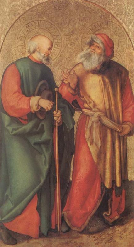 Albrecht Durer Sts.Joseph and Joachim Sweden oil painting art